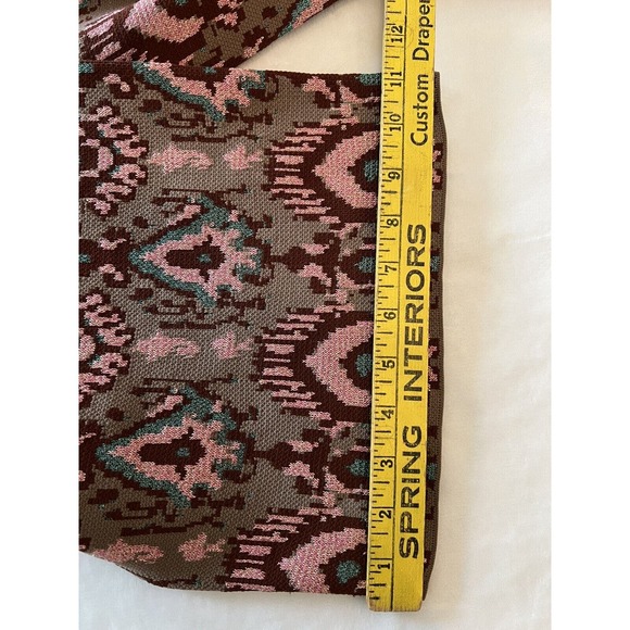 Zara Knit Kimono Coat Special Edition Jacquard Knit Size L Boho Sweater - Picture 6 of 14